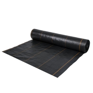 Agrotkanina antychwastowa 0,8 × 100 m PP czarna 110 g/m²
