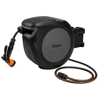 BLACK LINE bęben automatyczny z wężem 1/2" - 30m i akcesoriami