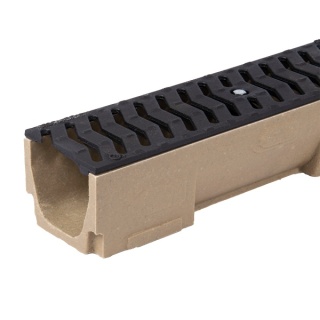 Odwodnienie liniowe Stora-Drain SELF 1000×120×100 mm – wytrzymały kanał z rusztem żeliwnym B125