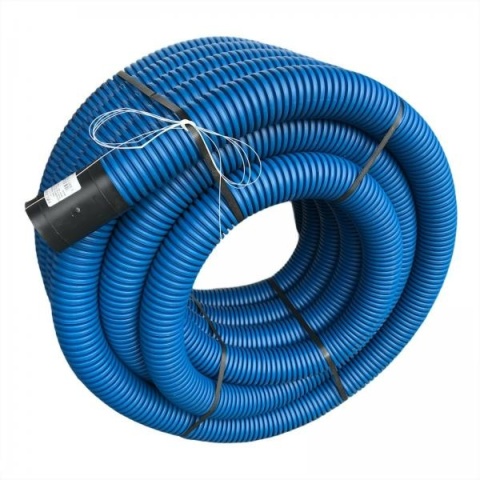 Rura osłonowa karbowana 50 mm do ziemi – dwuwarstwowa ochrona kabli z linką montażową