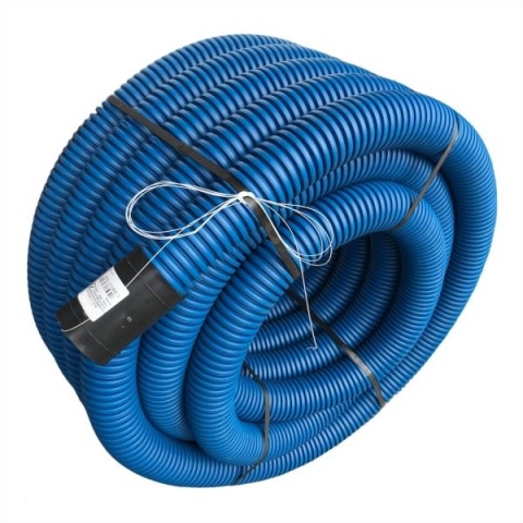 Rura osłonowa karbowana 110 mm do ziemi – dwuwarstwowa ochrona kabli z linką montażową