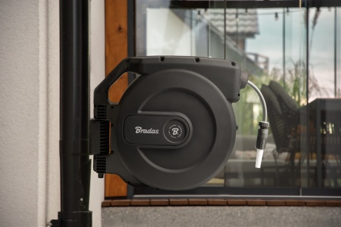 WHITE LINE Bęben automatyczny z wężem 1/2"