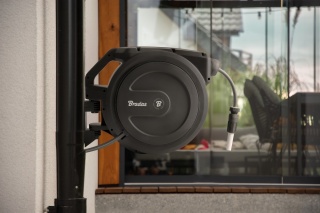 WHITE LINE Bęben automatyczny z wężem 1/2"