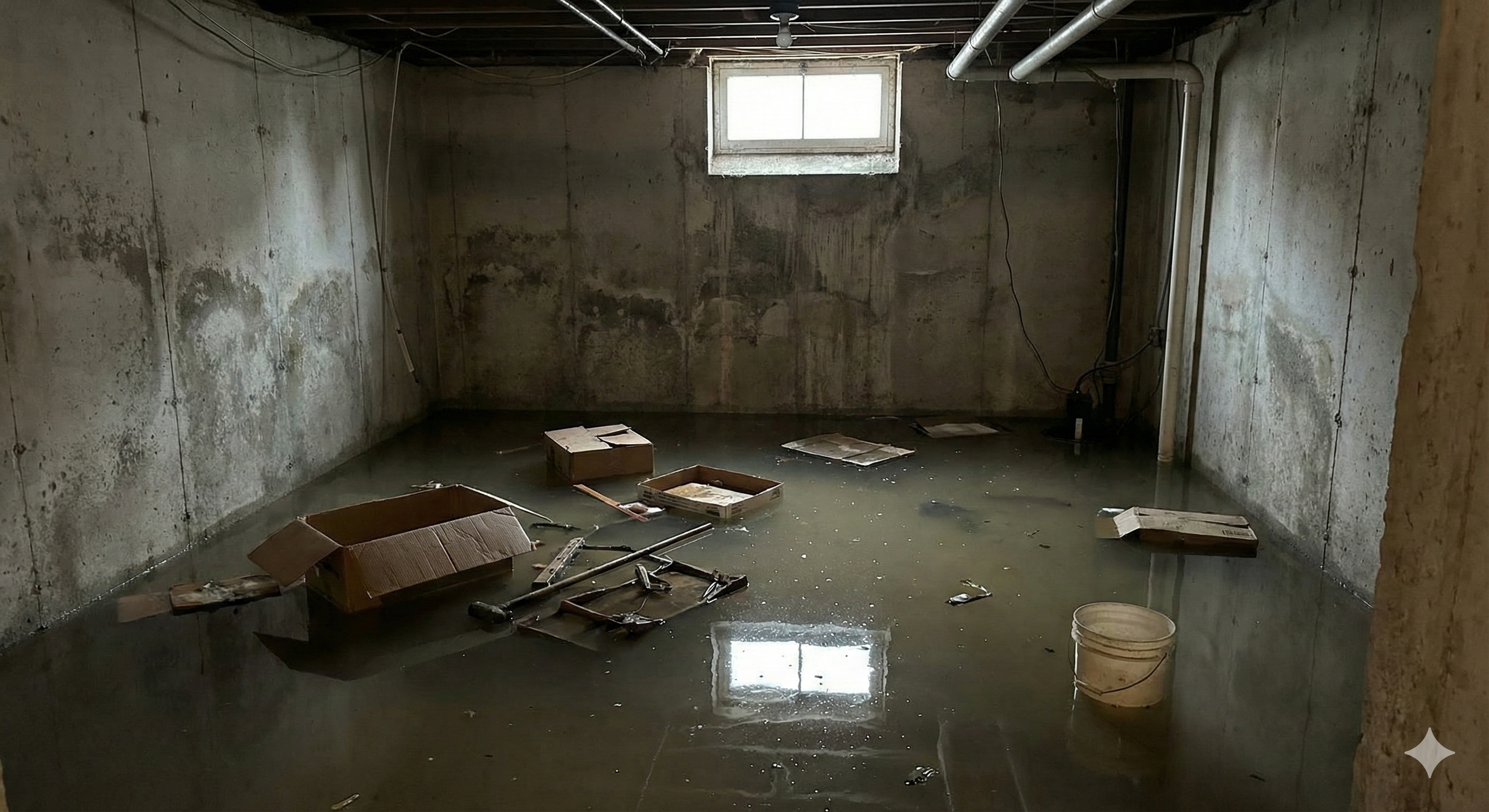 Zalewana piwnica – 5 najczęstszych przyczyn i skuteczne sposoby rozwiązania problemu