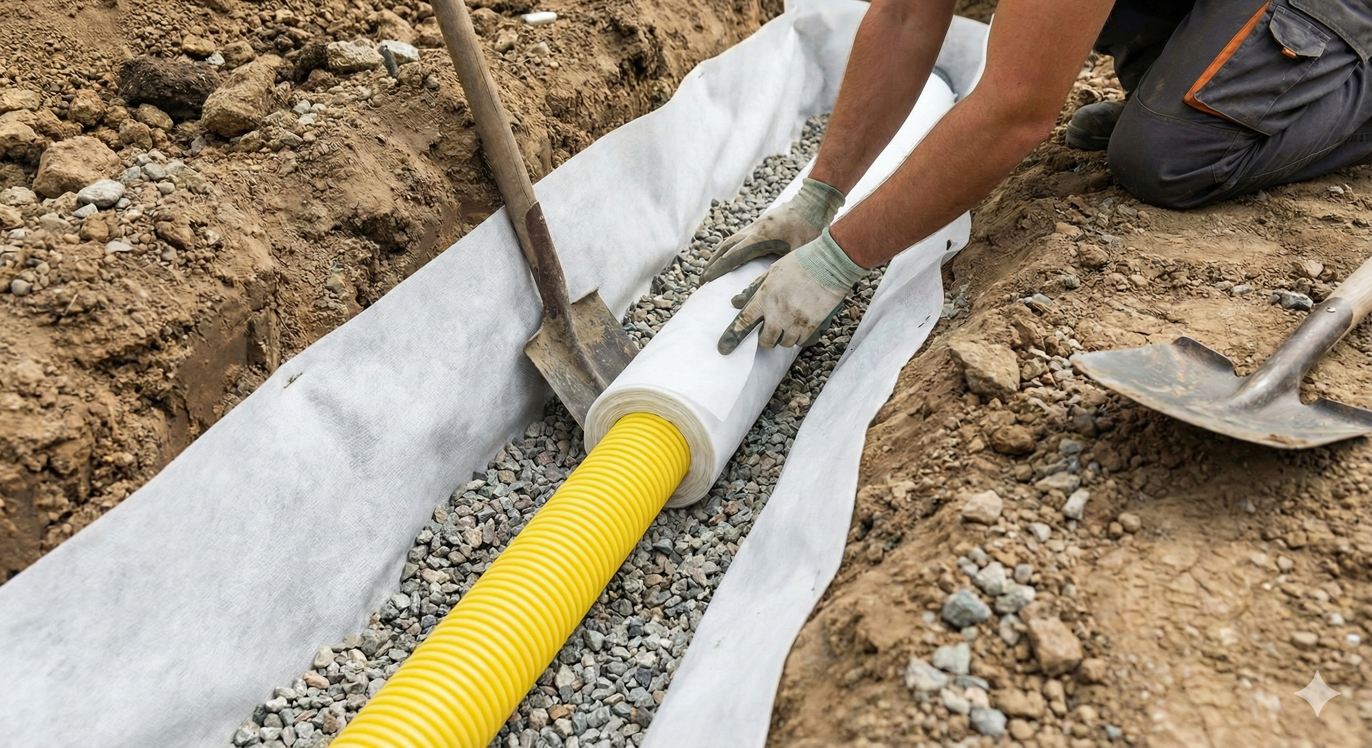 Agrowłóknina w systemach drenażowych – kiedy jest niezbędna?